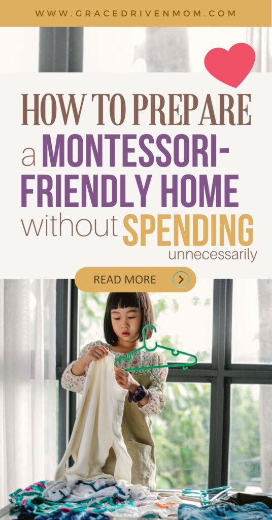 montessori friendly home prepared environment