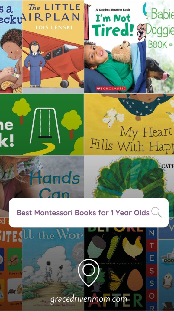 best montessori books for 1 year old, baby books montessori, montessori books for toddlers