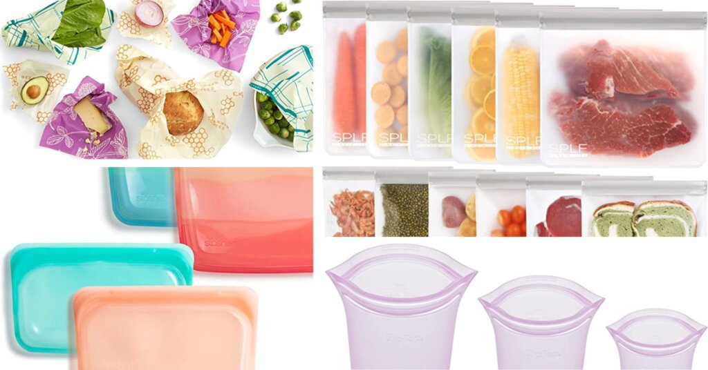 best reusable silicon food storage bags for moms